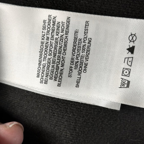 Mountain Hardwear Teddy Fleece Full Zip Jacket L Windstopper - Picture 10 of 16